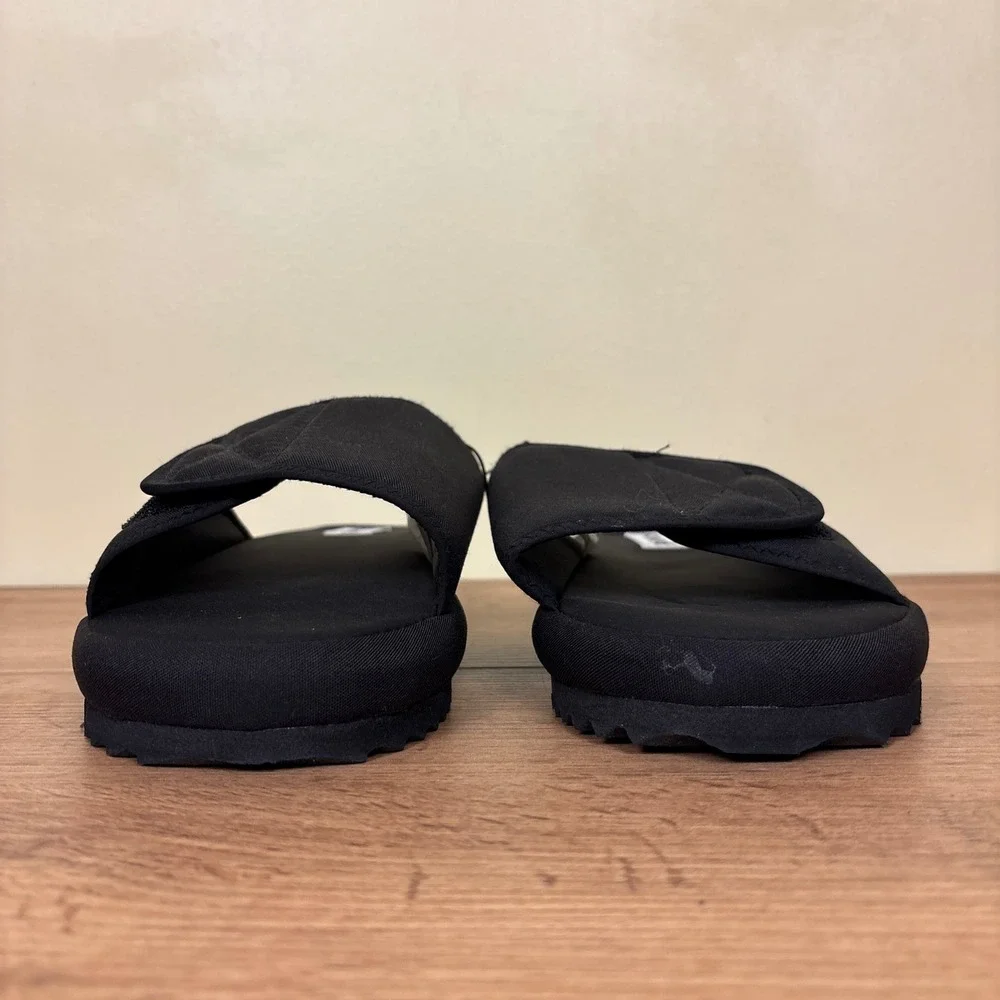 ABOUND Fabric Slide Sandal Black Men Size Small 7-8 Athletic Lounge Comfort